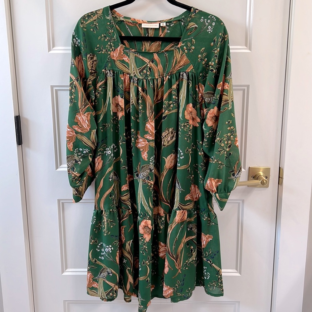 Green Shift Dress